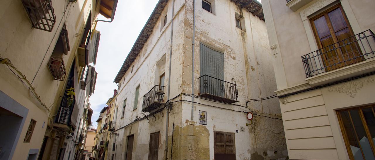 La casa-palacio de Luis Cerdà, incluida en la lista roja de patrimonio.