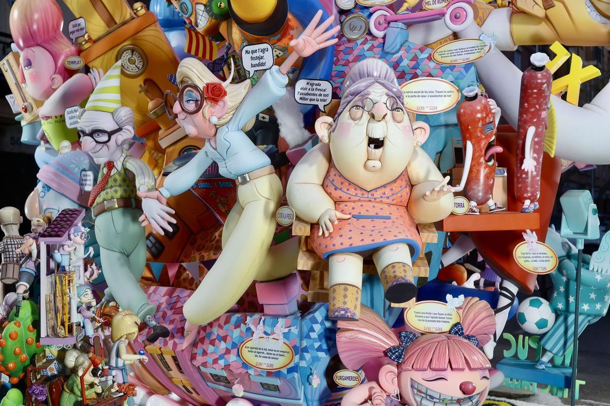 De viaje por la falla infantil de Duque de Gaeta