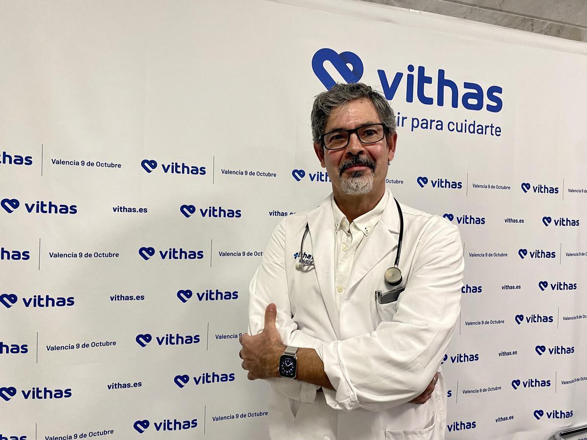 El doctor José Ignacio Carrasco, responsable de la Unidad de Cardiología Pediátrica y Ecocardiografía Fetal del Hospital Vithas Valencia 9 de Octubre.