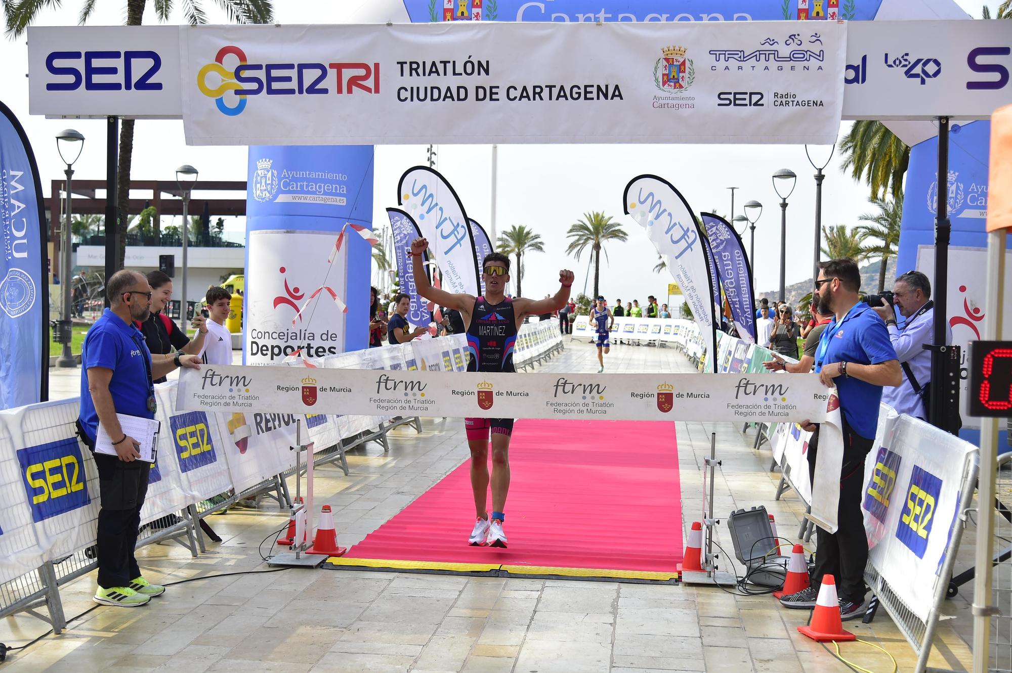 Las mejores fotos del Triatlón Ciudad de Cartagena 2023.