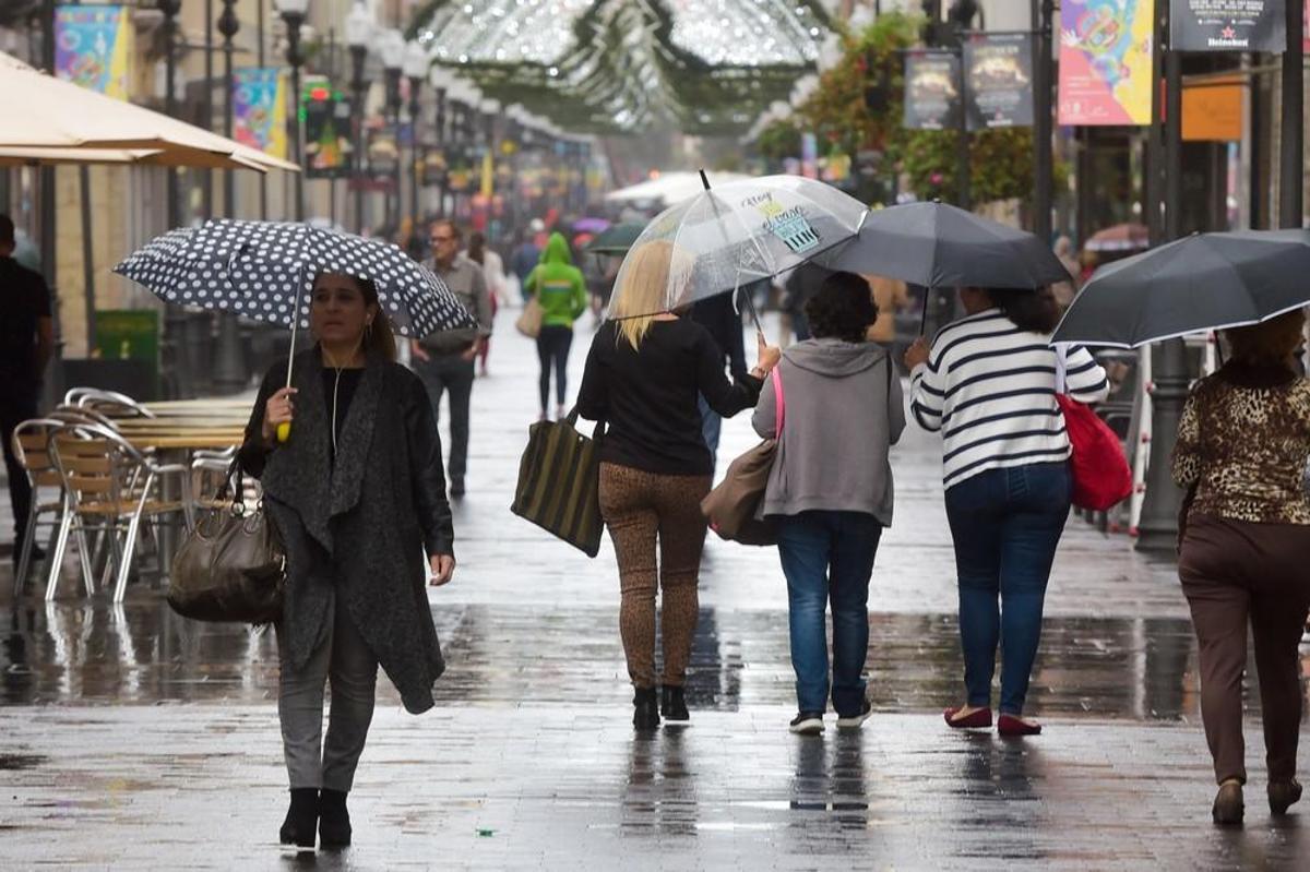 Lluvia en Las Palmas de Gran Canaria