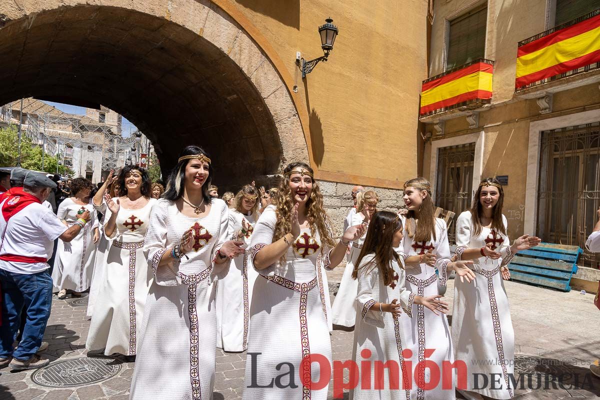 Moros y Cristianos en la mañana del dos de mayo en Caravaca