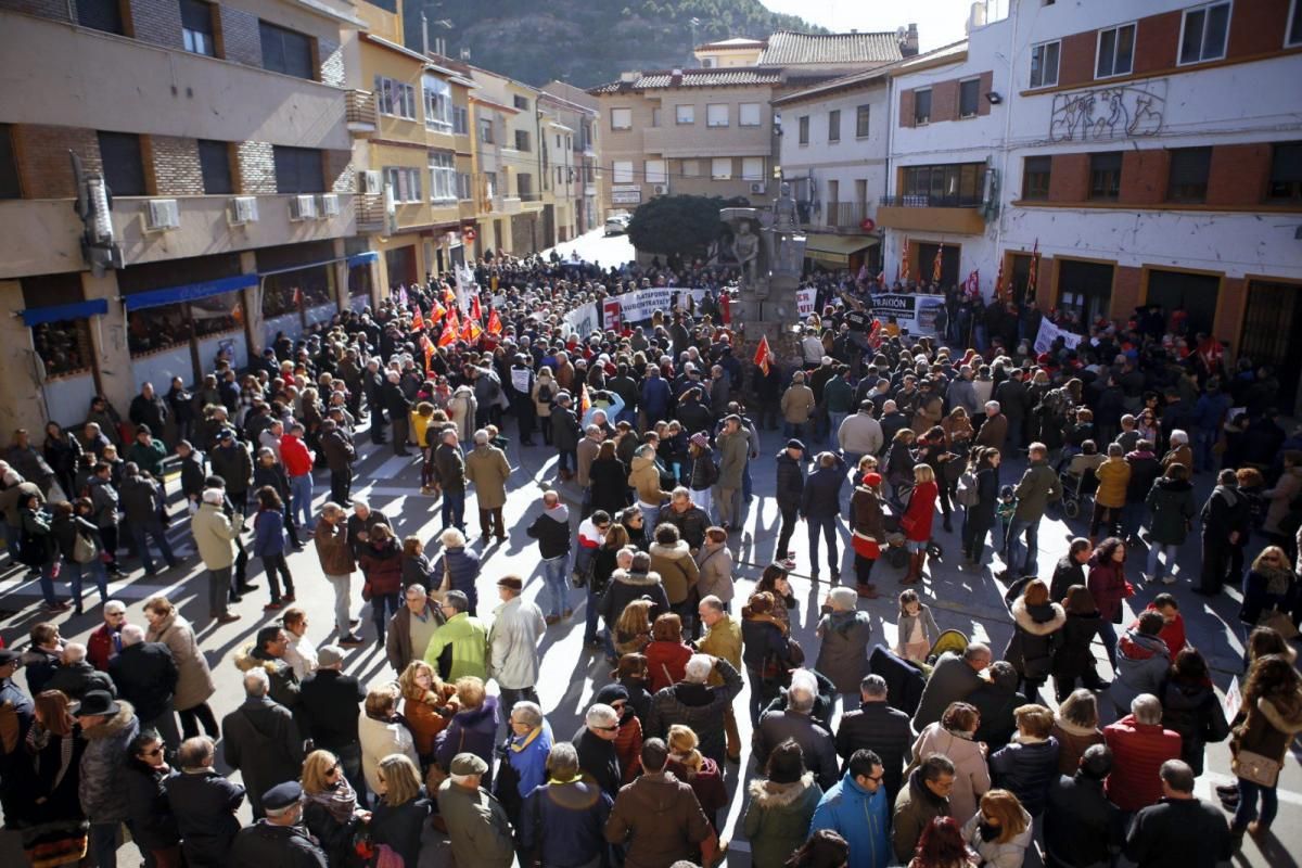 Manifestación en Andorra por una transición justa