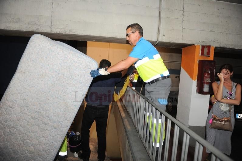 Desalojan al presunto violador del parking de la Glorieta