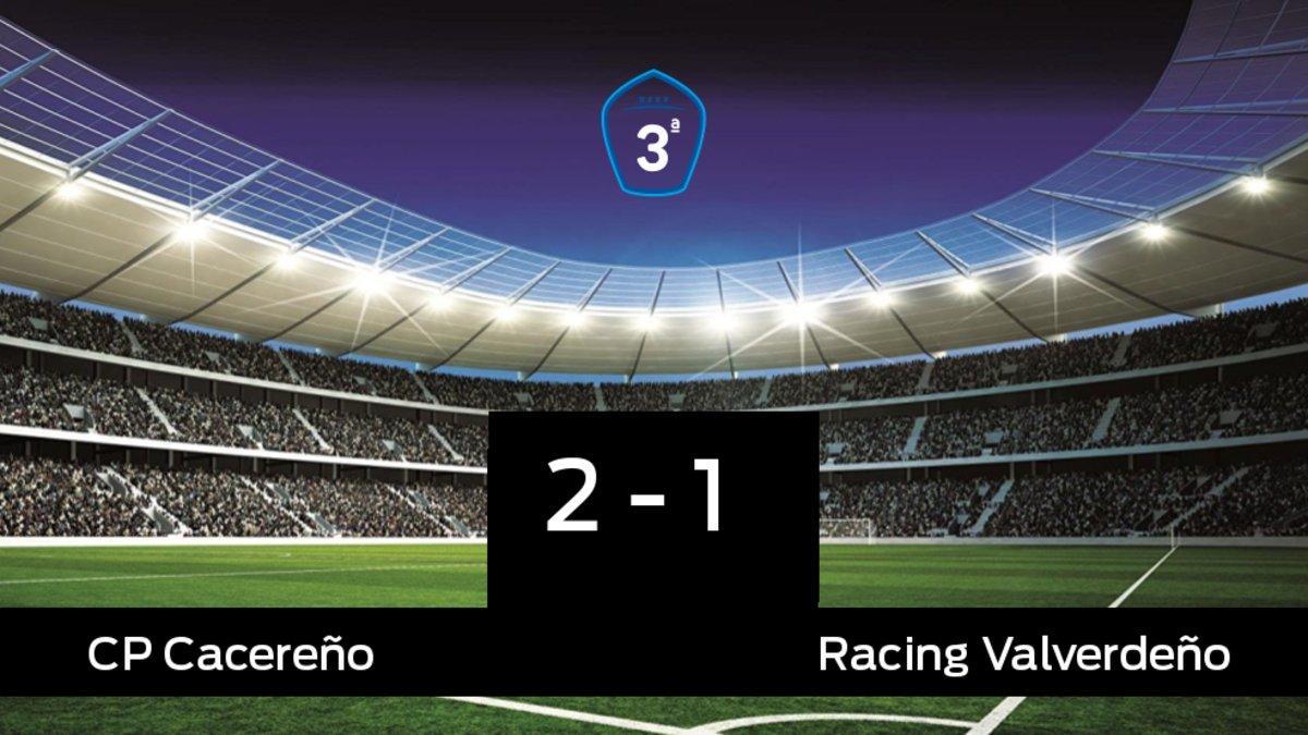 Los tres puntos se quedaron en casa: Cacereño 2-1 Racing Valverdeño