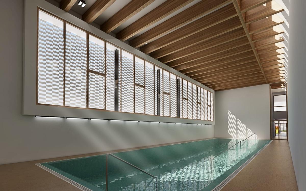 La ciudad deportiva de Las Lagunas de Mijas contará con una piscina terapéutica.