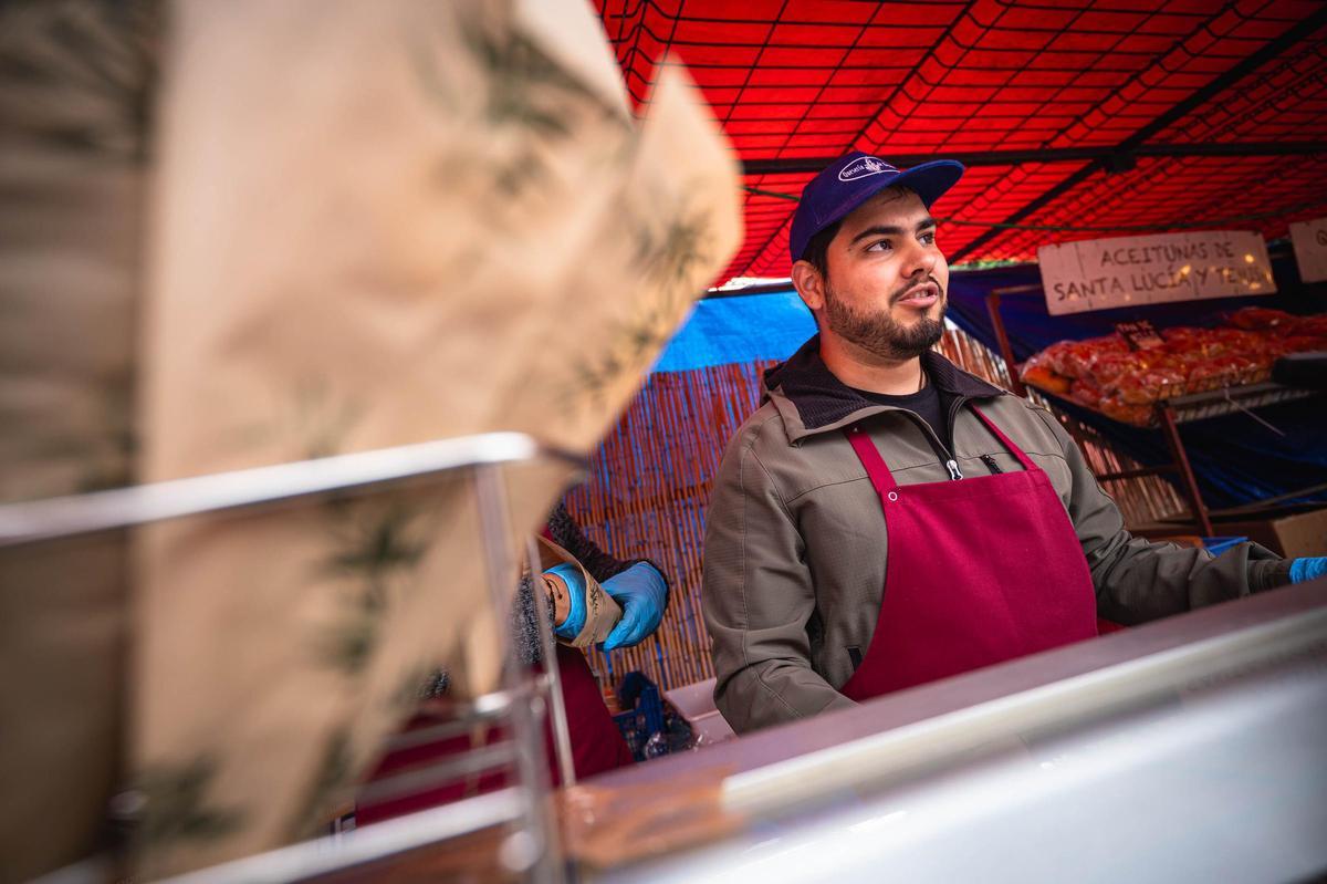 Feria del queso en Pinolere, Tenerife