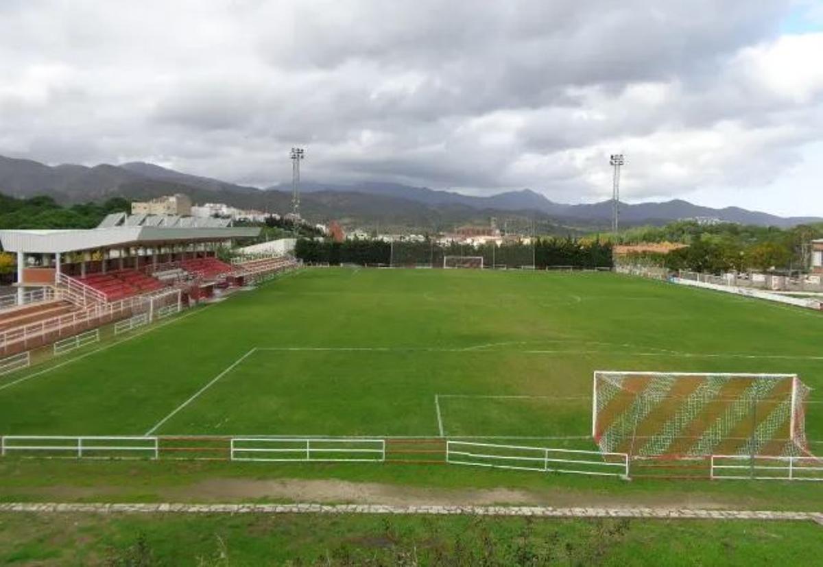 El camp de futbol del Llançà