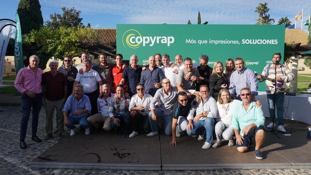 Copyrap celebró sus 30 años de existencia con un torneo de golf en el Club Guadalhorce