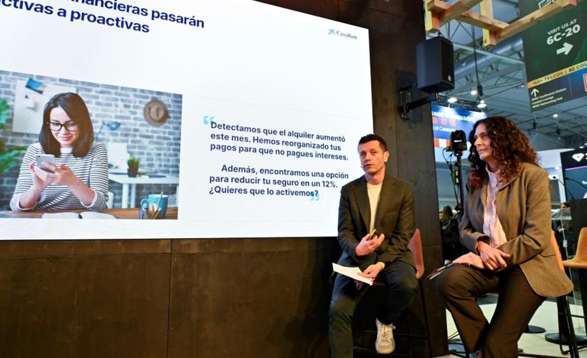 CaixaBank presenta al Mobile World Congress un agent d'Intel·ligència artificial