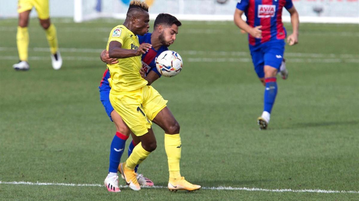 Imagen del duelo de la primera vuelta entre Villarreal y Eibar