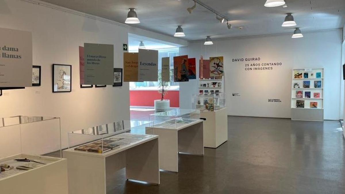 La Biblioteca Pública de Zaragoza acoge la exposición de David Guirao hasta el 29 de abril.
