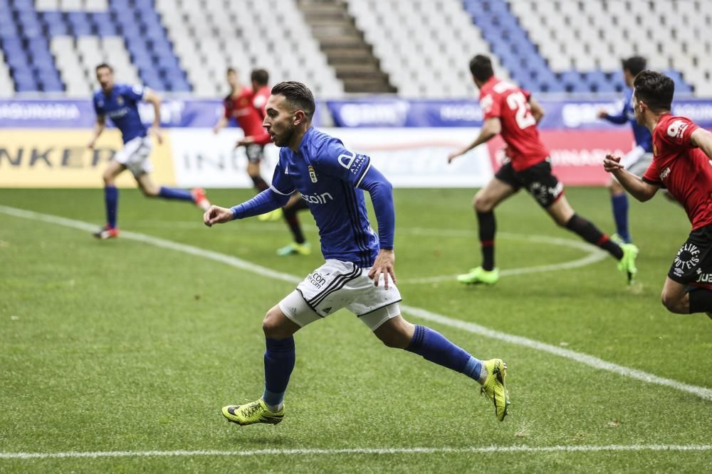 Secuencia del gol de Toche ante el Mallorca en el Carlos Tartiere