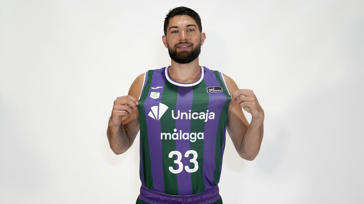 Killian Tillie, jugador del Unicaja.