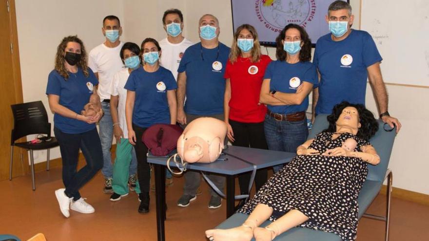 Participantes en el curso de dos días.