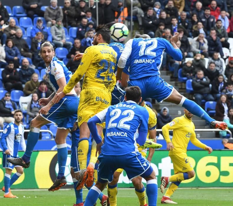 El Dépor empata ante Las Palmas en Riazor