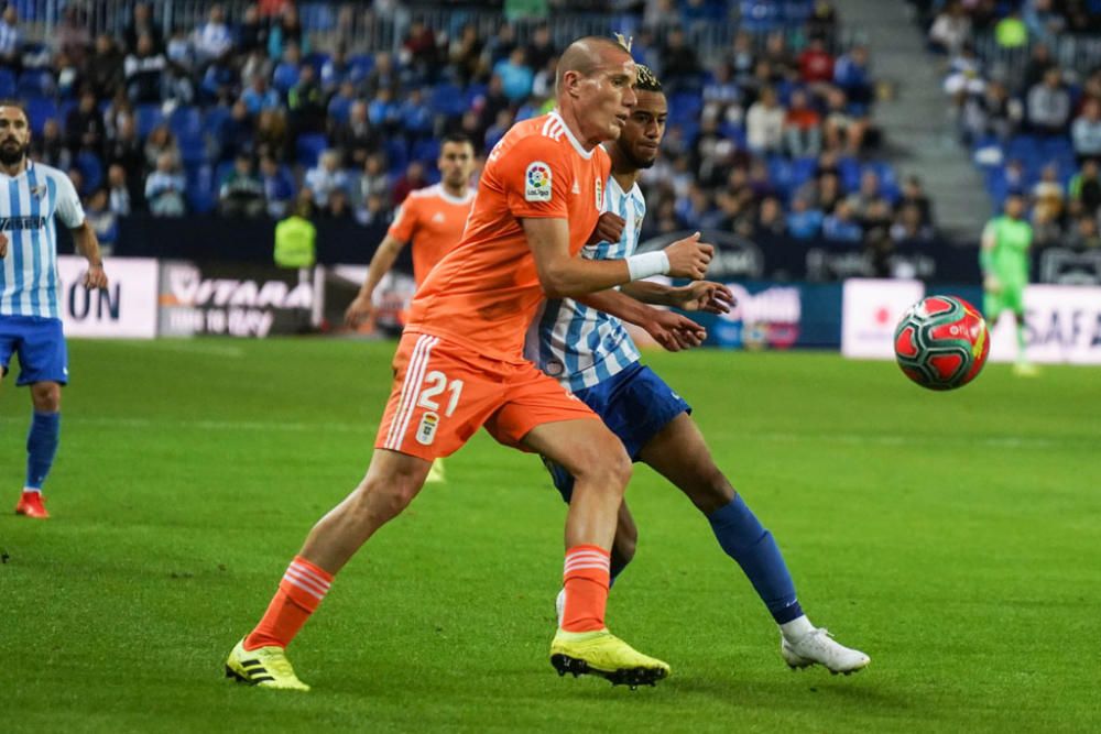 Málaga vs Oviedo en imágenes