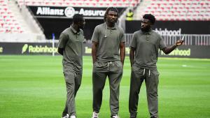 Salis Abdul Samed, Terem Moffi y Jérémy Boga