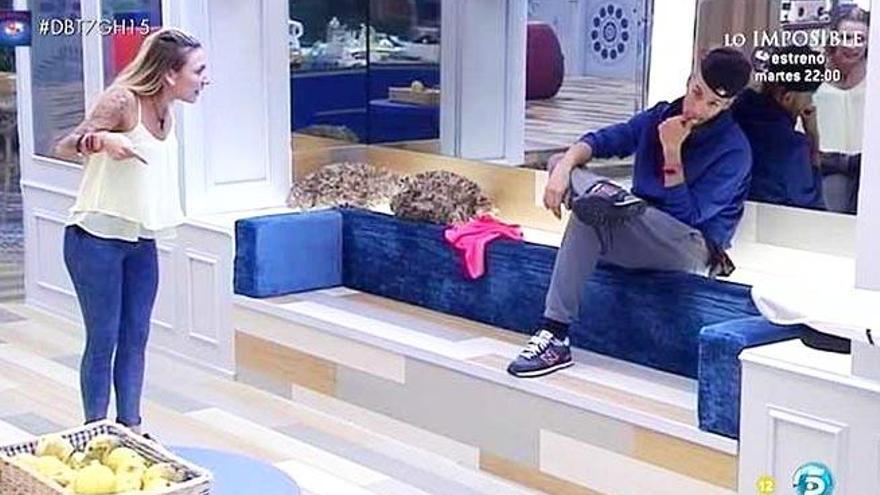 &#039;GH15&#039;: Paula discute con Omar.