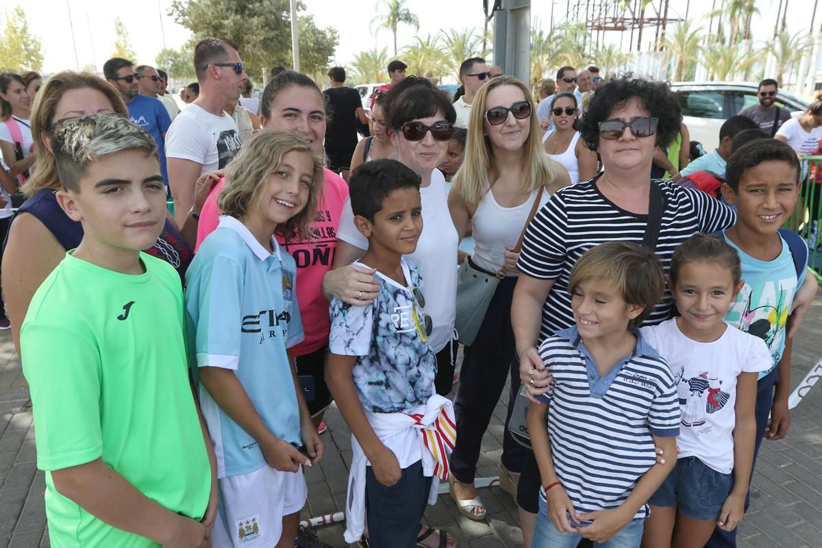 Despedida a los niños saharauis