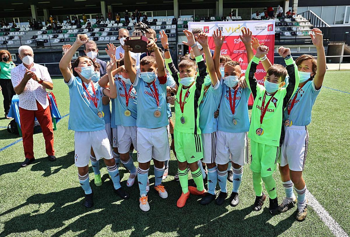 El Celta se impuso en la categoría sub 10. |  // ALBA VILLAR