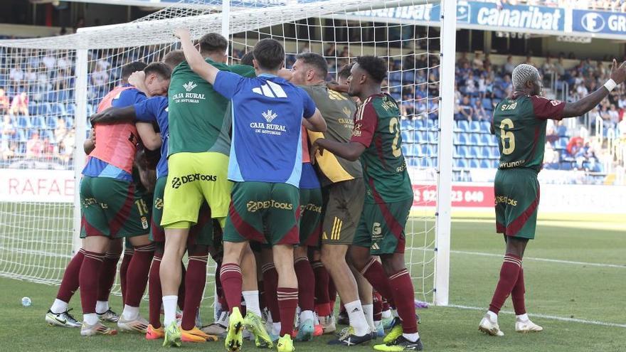 Así fue el partido entre el Oviedo y el Tenerife