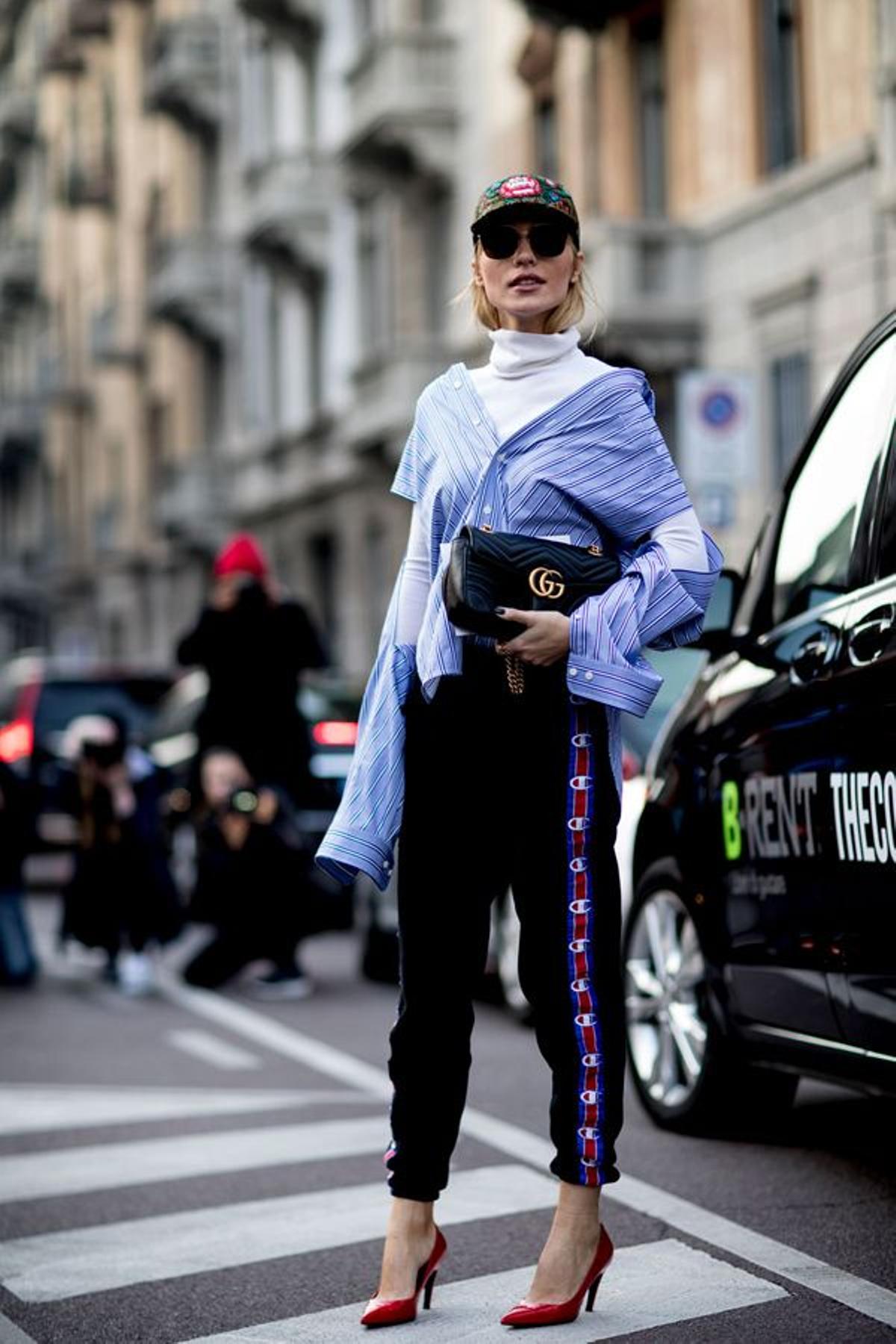 Milan Fashion Week: look sporty chic