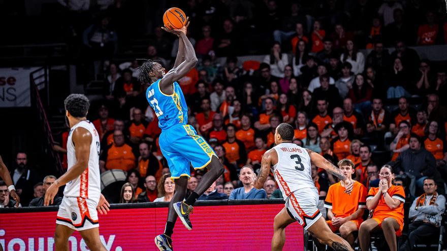 El CB Gran Canaria rescata el triunfo en Francia y se mantiene invicto en Europa (88-90)