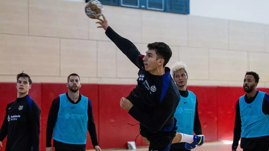 Javi Rodríguez analiza el próximo duelo del Barça ante el Servigroup Hoteles Benidorm