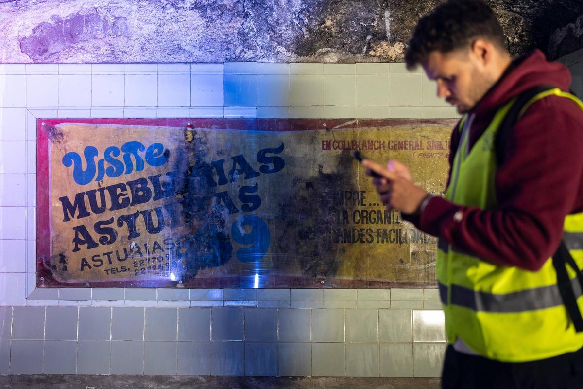 Visita a la estación de metro fantasma de Correos