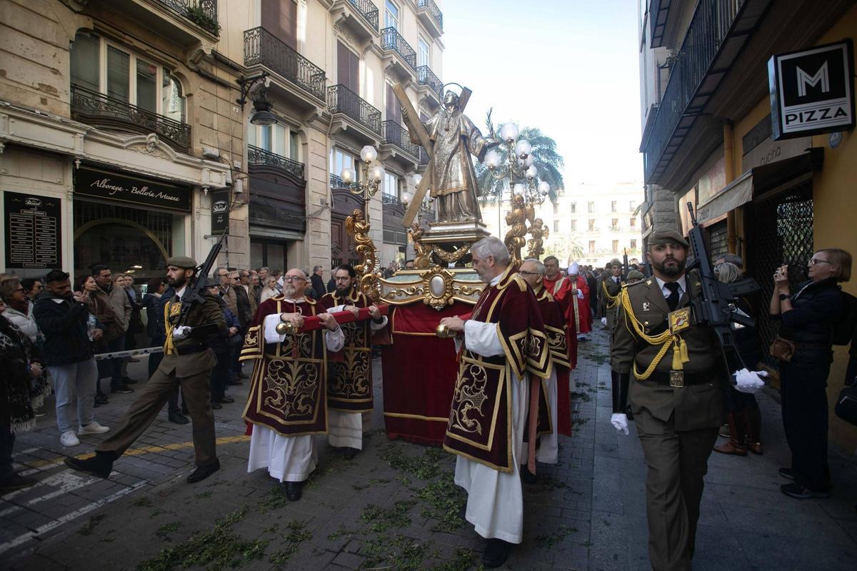 Procesión por San Vicente Mártir en València
