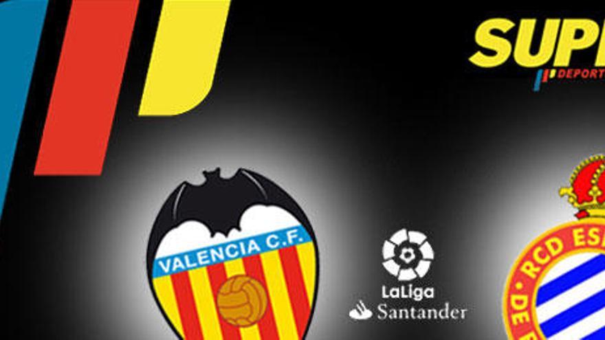 Valencia CF - Espanyol: las posibles alineaciones