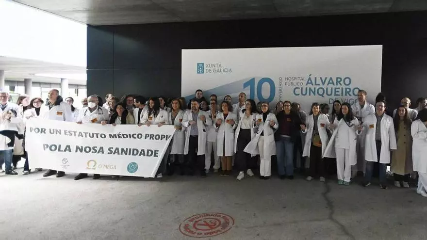 Segunda jornada de huelga en la sanidad gallega