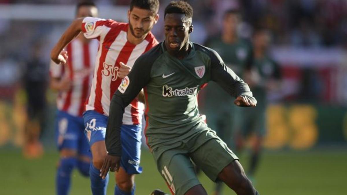 Iñaki Williams sufrió abucheos racistas en El Molinón