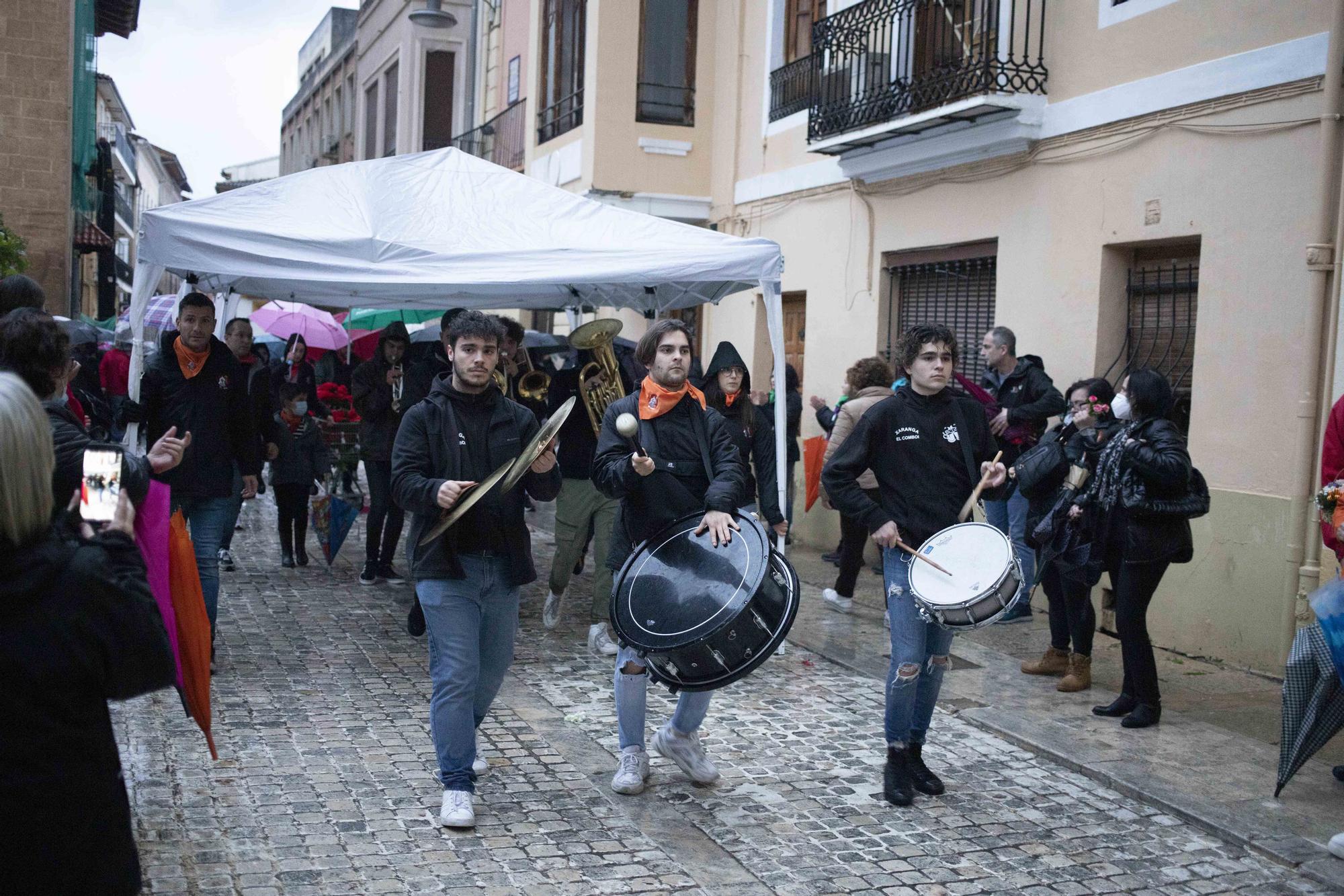 Una Ofrenda pasada por agua en Xàtiva