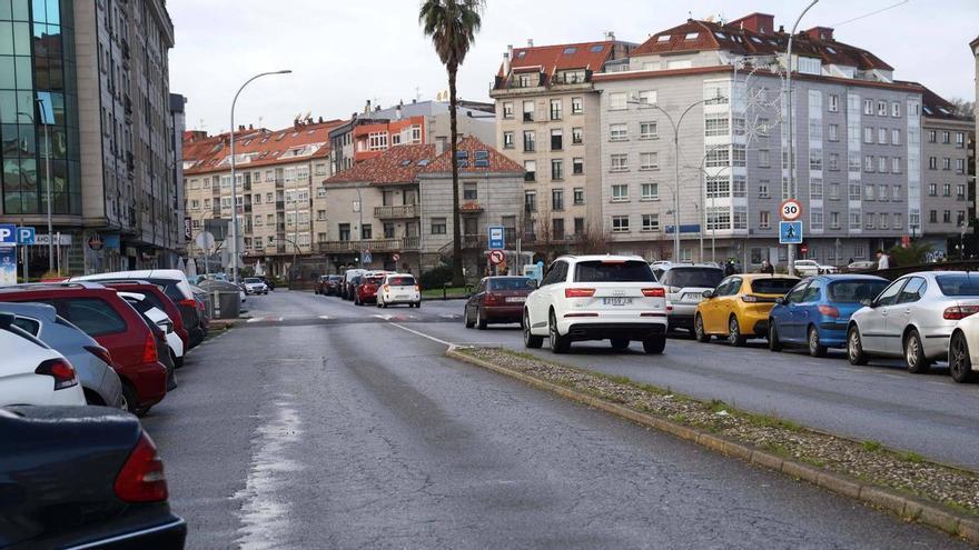 La avenida Rodrigo de Mendoza de Vilagarcía recupera la normalidad en ambos sentidos tras finalizar la obra del tanque de tormentas