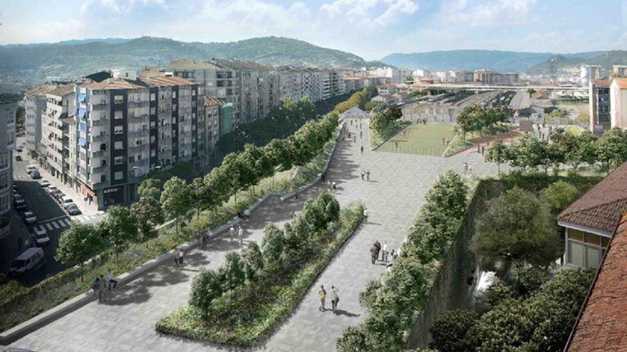 Adjudicadas por 111 millones las obras para la ampliación de la estación intermodal de Ourense