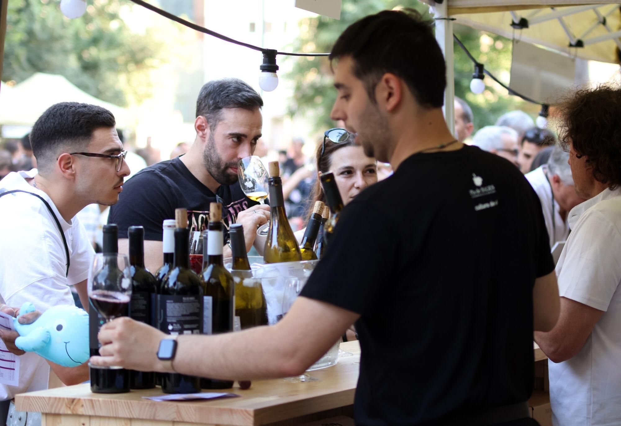 Fira ViBa de Manresa, al pati del Casino