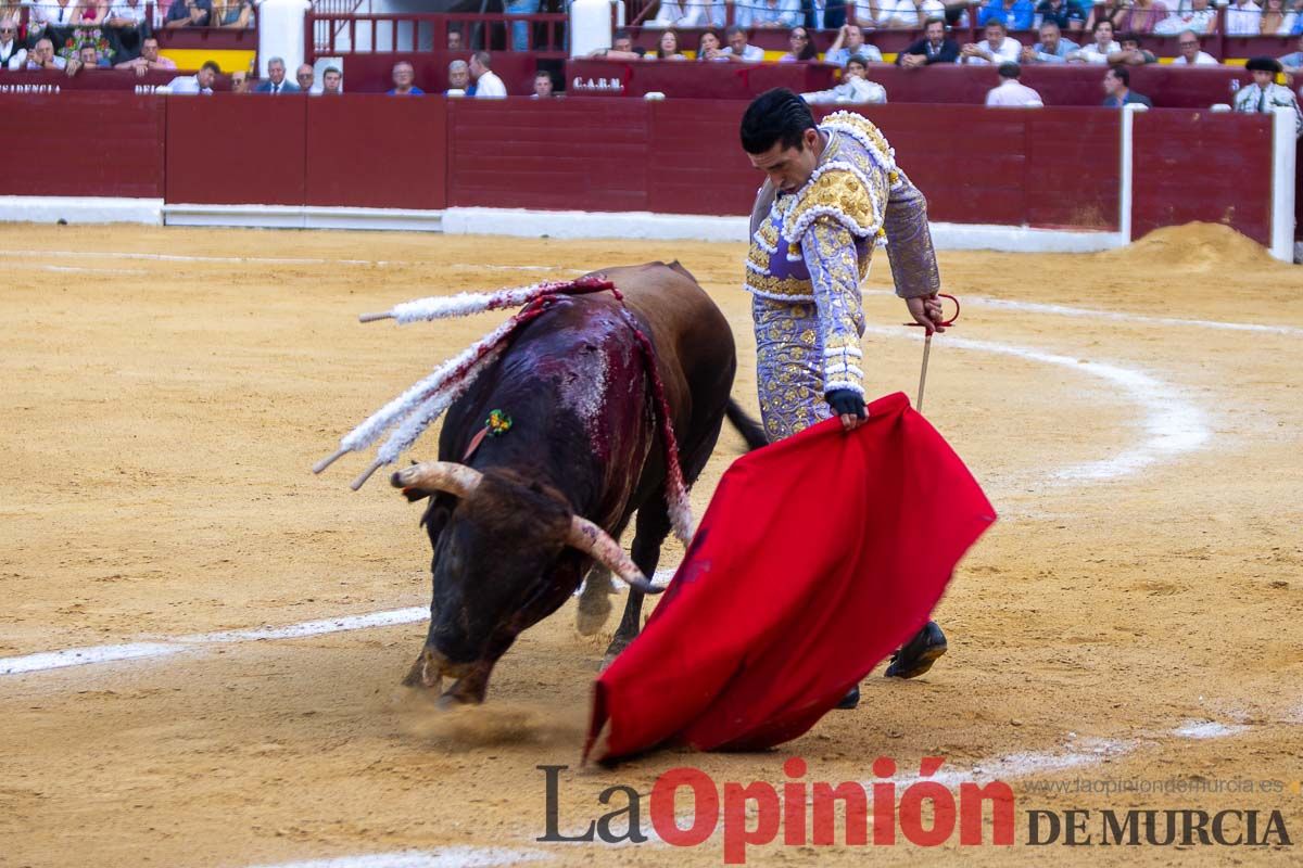 Segunda corrida de la Feria Taurina de Murcia (Castella, Manzanares y Talavante)