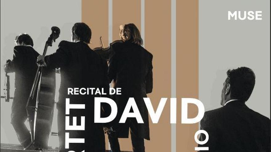 El David Oistrakh String Quartet actuará en el Palau de Congressos el 14 de febrero