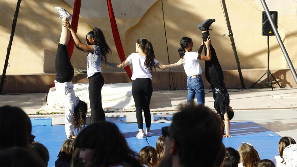 Gala joven de la Escuela de Circo Social.