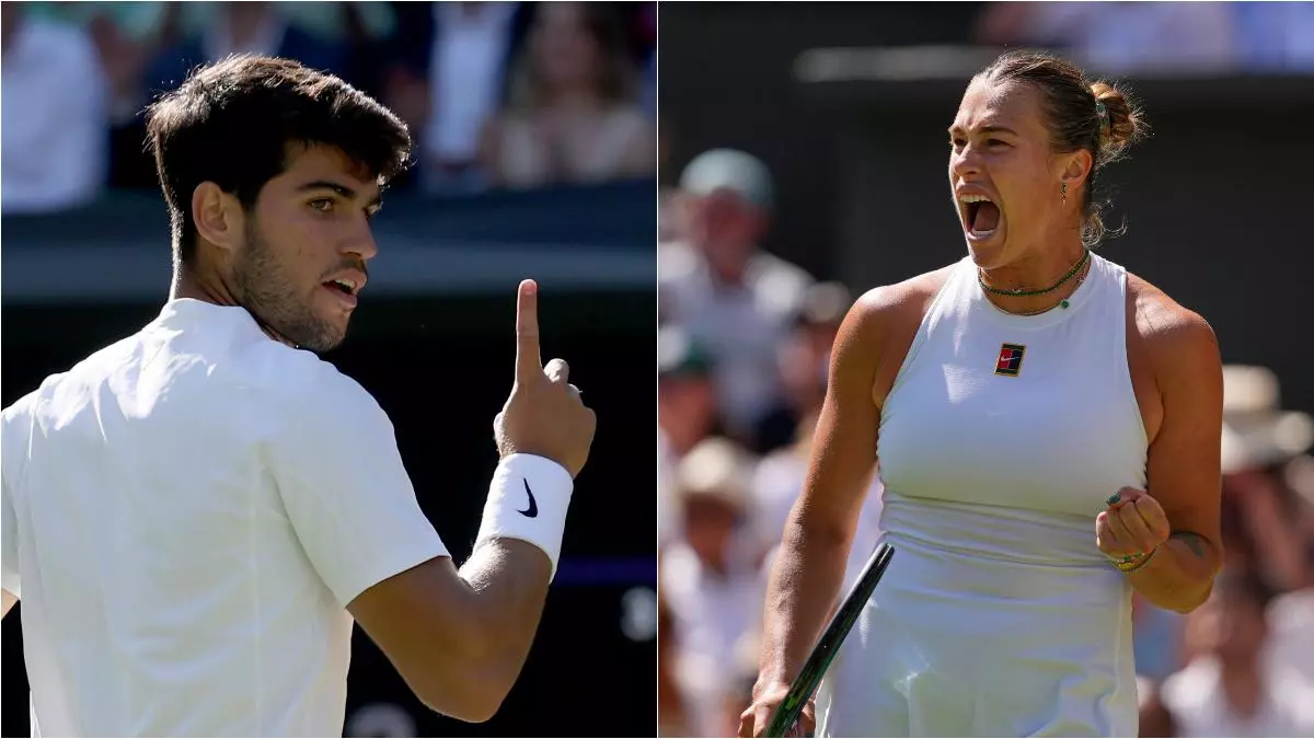 Así quedan las semifinales de Wimbledon 2025 con Alcaraz, Sabalenka, Sinner y Djokovic
