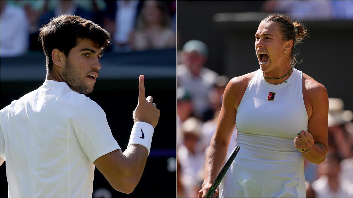 Alcaraz y Sabalenka ya están en las semifinales de Wimbledon 2025