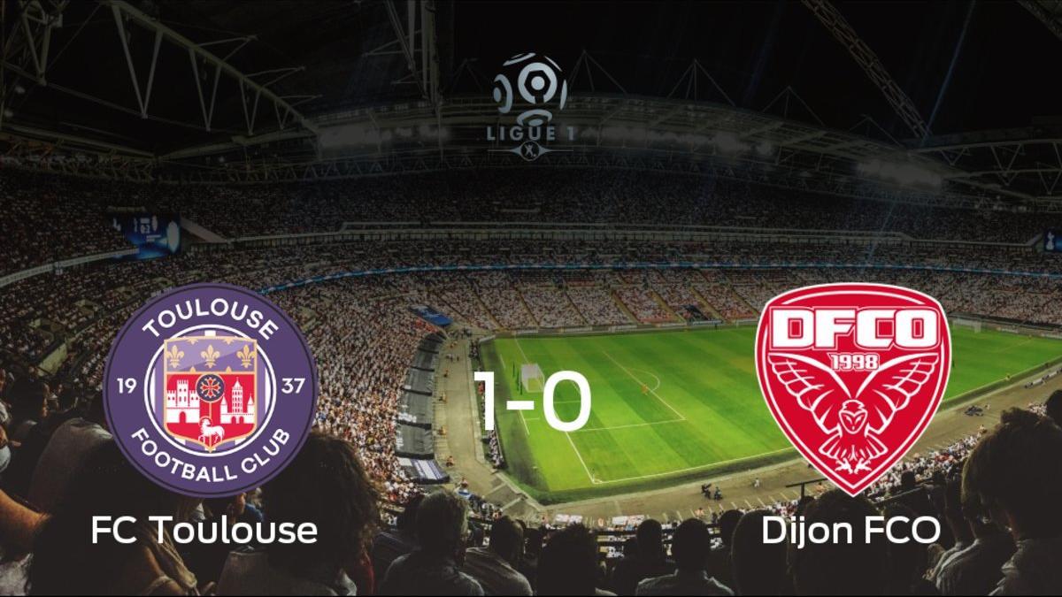 El FC Toulouse gana 1-0 al Dijon FCO en el Estadio de Toulouse