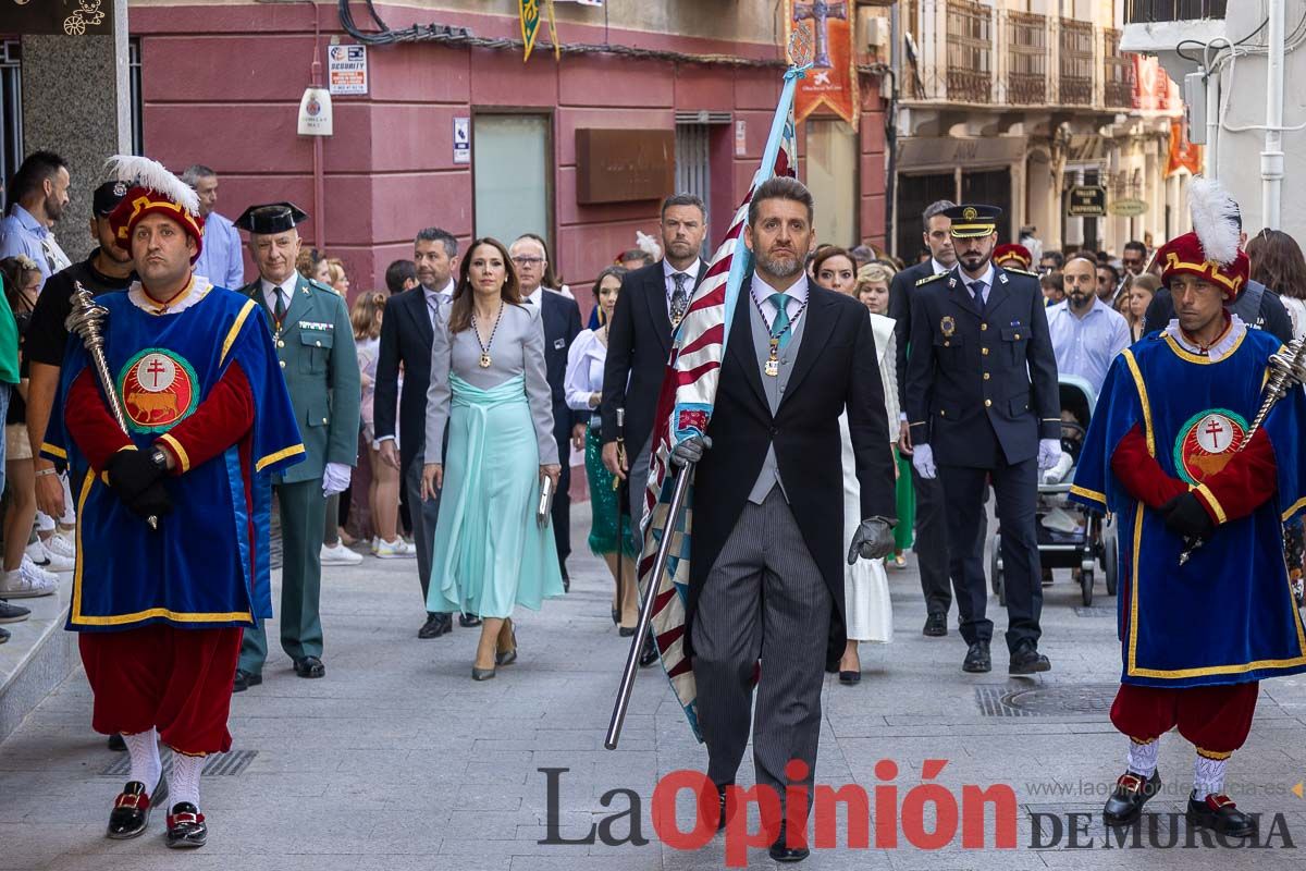 Procesión de regreso de la Vera Cruz a la Basílica