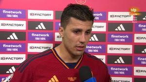 Rodri, segundo capitán de la Roja