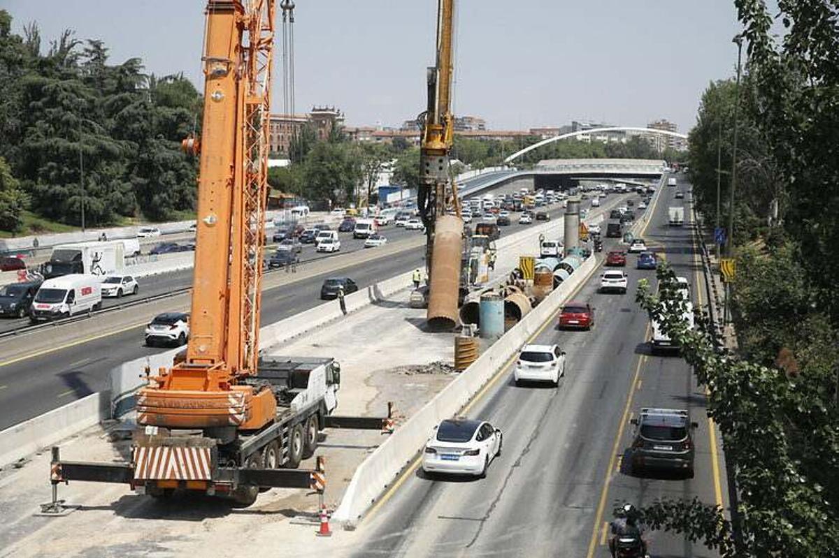 El inicio de las obras en el nuevo parque de Ventas, uno de los mayores quebraderos de cabeza para las carreteras de la capital en 2025.