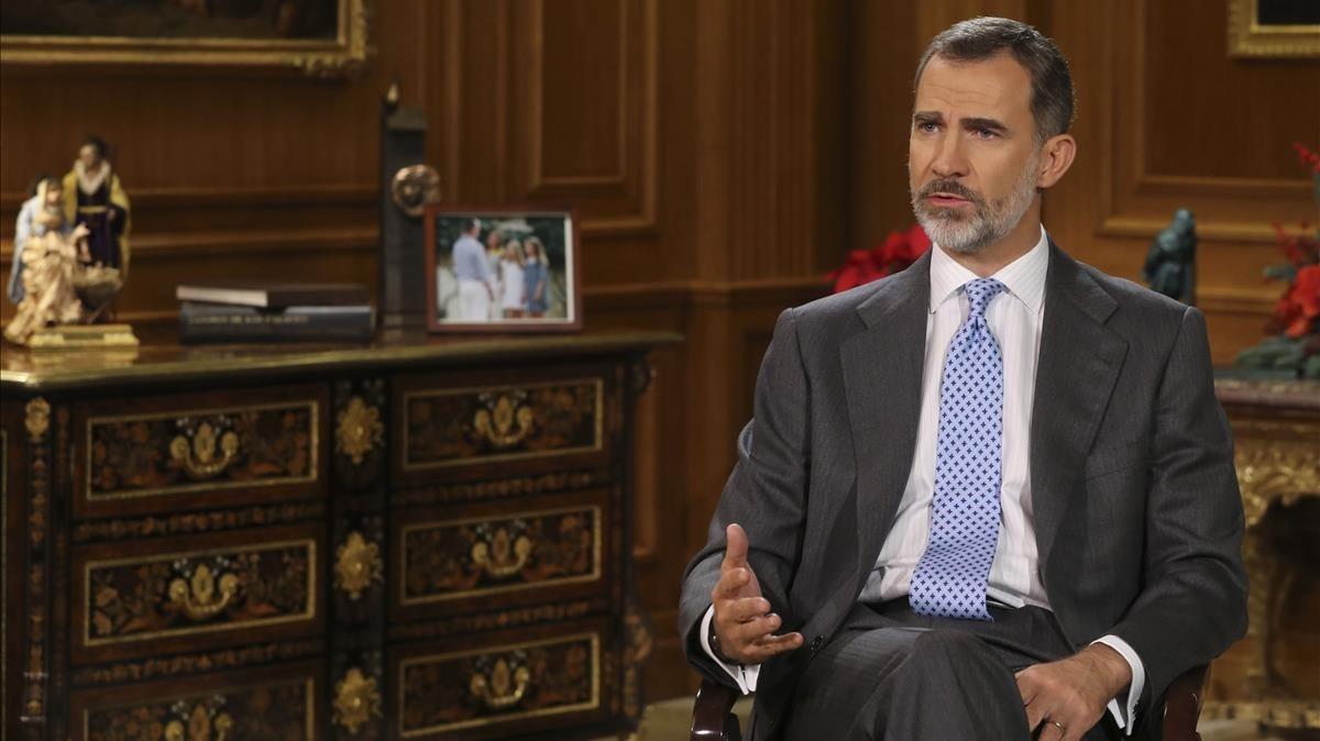 El missatge íntegre de Nadal del rei Felip VI.