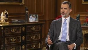 El missatge íntegre de Nadal del rei Felip VI.