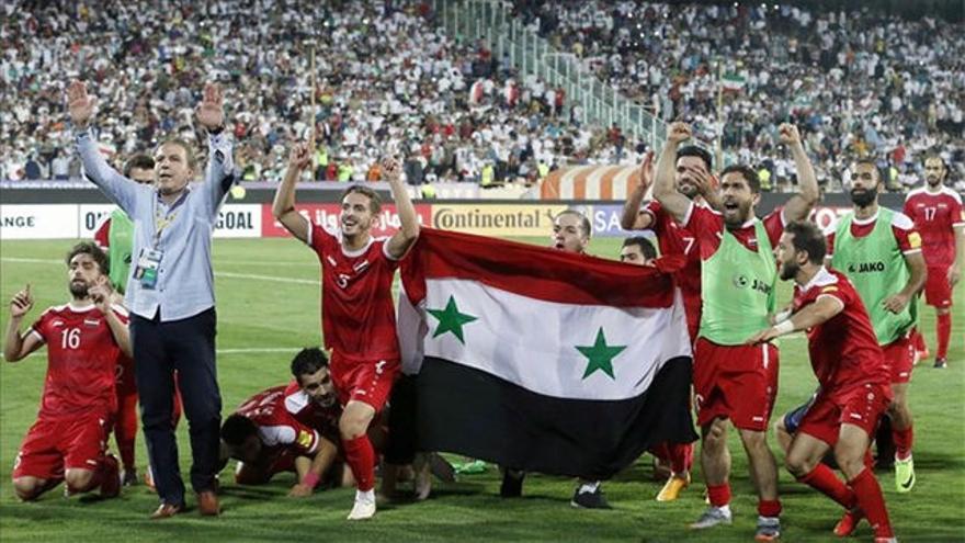 El gol que clasificó a Siria para la repesca mundialista